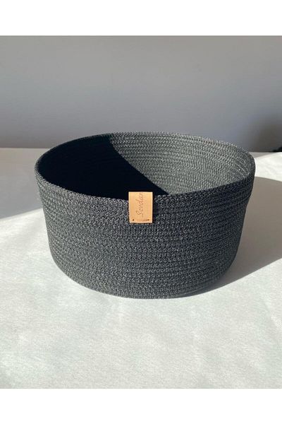 Sevdam Sepet large Size Black Decorative Box - Multi-purpose Storage Box