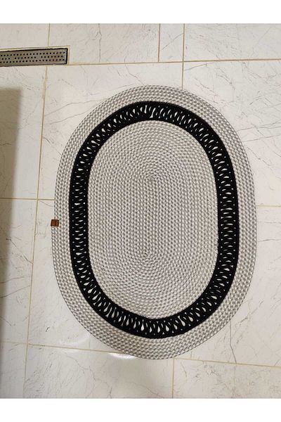 ModaCardin Jute Patterned Gift Hooded Bath and Balcony Mat