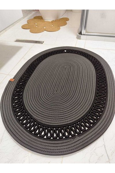 ModaCardin Jute Patterned Gift Hooded Bath and Balcony Mat