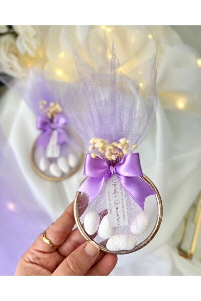 Perle88 10 Adet Süslemeli Halka Şekerleme, Nikah Şekeri, Doğum, Sünnet, Düğün...