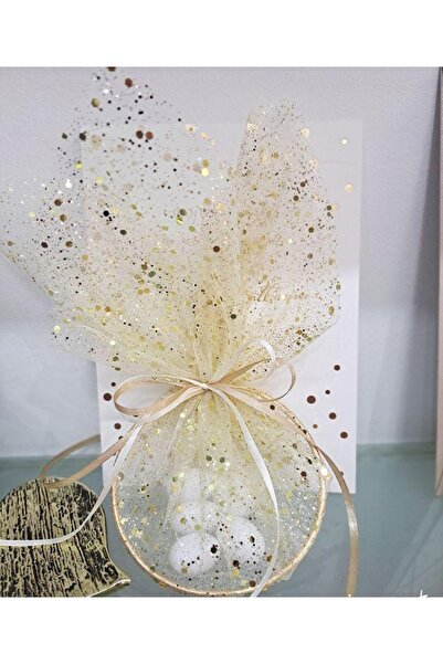 Perle88 10 Adet Süslemeli Halka Şekerleme, Nikah Şekeri, Doğum, Sünnet, Düğün...