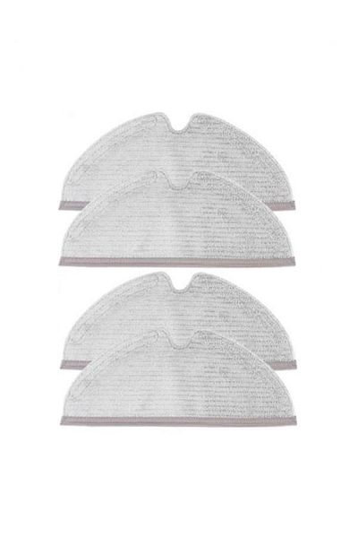 Roborock S50-s55-s5 Max Compatible 4-piece Mop Fiber Cloth Set (4 Pieces)