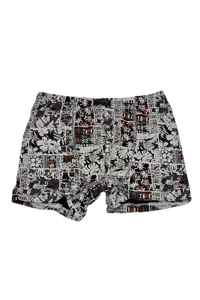 İki Yıldız Men's lycra Boxers - Printed, BGL-ST03866