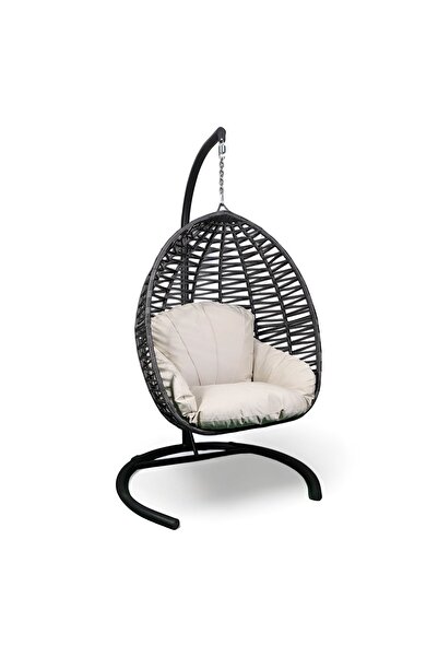 MONALİN HOME GARDEN Monalin Mobilya Sofya Makrome El Örgüsü Balkon & Teras & Bahçe Salıncağı