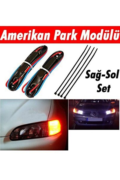 MeyZone Amerikan Park Modülü Sağ Sol Set Amerikan Park