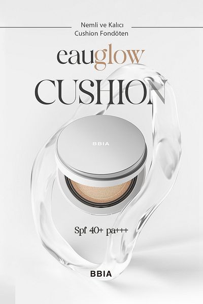 BBIA SPF 40 + PA +++ vegan Foundation BBIA Eau Glow cushion - Moist and Lasting