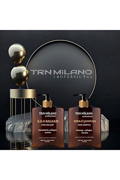 TRN MİLANO Sos Balsam & Enerji Şampuan 500 ml