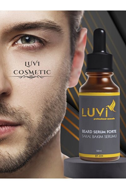 Luvi LUVİ Gürleştirici Ve Besleyici Sakal Çıkartıcı Serum 50 Ml