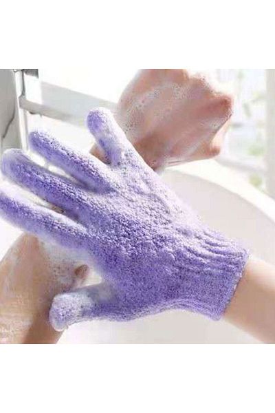 SAVORYHOME Exfoliating Bath Body Massage Gloves Bath Shower Gloves| Gloves Bath Washcloth and Washcloth Massage Gloves