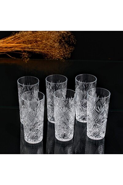 KristalGalerisi 6'lı Limonata Bardağı Takımı - Göz Dekor