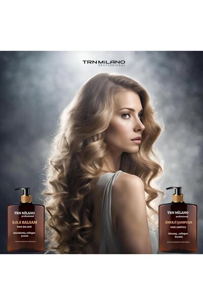 TRN MİLANO Sos Balsam & Enerji Şampuan 500 ml