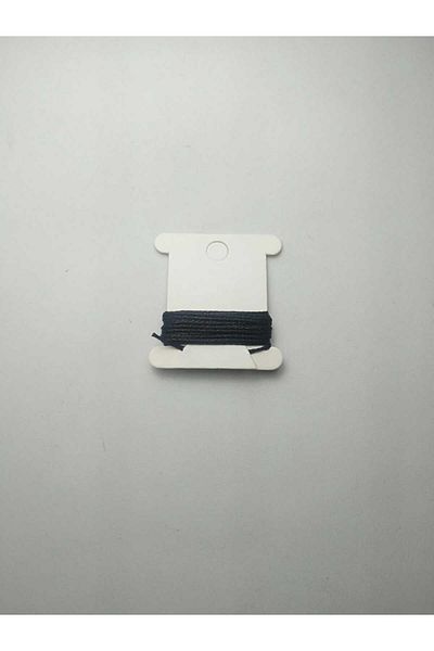Eskişehir hobi sanat Δερμάτινο κολιέ Zift Black 1,0 mm - Σετ χάντρες, κερωμένο σχοινί βραχιόλι βραχιόλι
