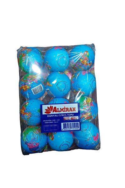 TH TİCARET Dünyalı Stres Topu 12Li