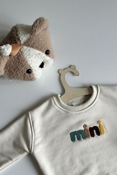 vivimade Mini Süzene Embroidery Detailed Baby Kids Cotton Sweatshirt