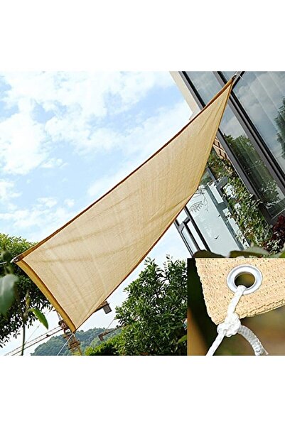 Çadır Sepetim 1x10 Krem Balkon Demiri-korkuluğu Örtüsü Balkon File Gölgelik