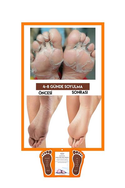 Nilu Moda SOCKS TYPE FOOT PEELING MASK 4-PACK