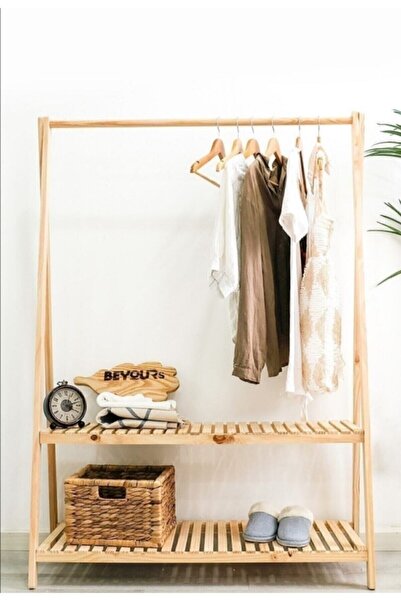 Algı Konfeksiyon Elbise Askılık İki Raflı 148 X 106 cm