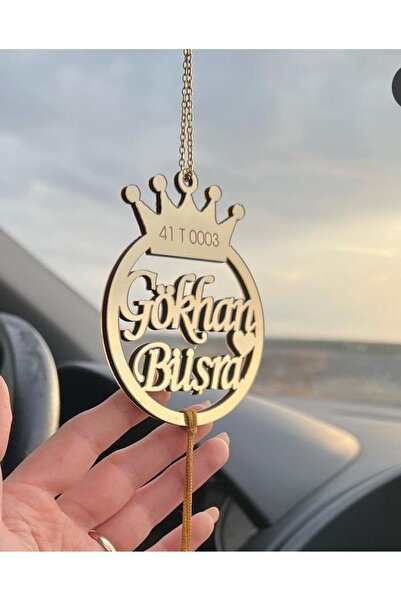 PEARGE HEDİYELİK Araba dikiz ayna süsü çift taraflı