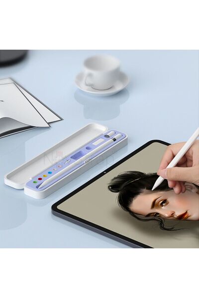 NovStrap صندوق حماية لقلم الكمبيوتر اللوحي متوافق مع جميع أقلام العلامات التجارية Apple Pencil 1/2/usb C/pro