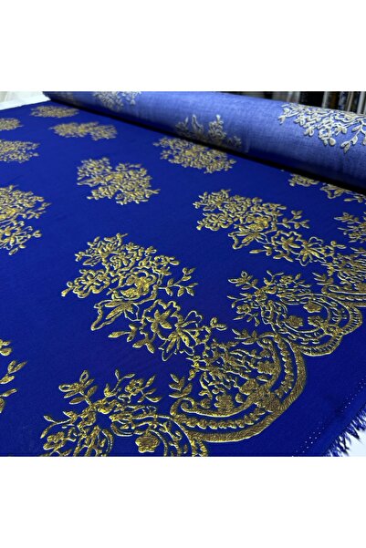 Yaren Ülker İthal Viskon Kumaş Damask Desen Motifli %100 Pamuk Çift En
