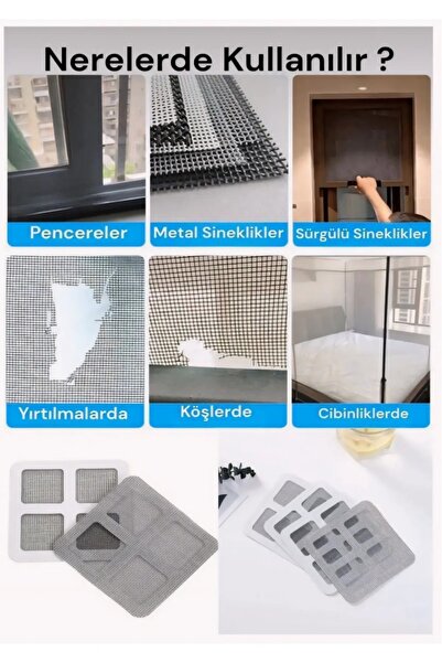Generic Brand 20 bucăți de plasture adezive din tul - pentru repararea petelo...