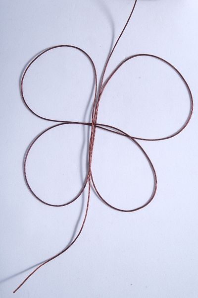 Eskişehir hobi sanat 1 mm 20 μέτρα Elegan καφέ χρώμα Σκάλισμα αλεξίπτωτου Macrame Βραχιόλι Σχοινί Κολιέ Κοσμήματα Σχεδιασμός Σχοινί