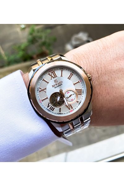 Reward Men's Wristwatch - Luxury Brand, Automatic, 5 ATM Waterproof