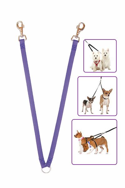 Patibu Double Dog Walking Leash Double Walking Leash