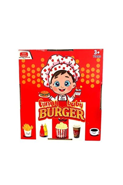 Uçar Oyuncak Funny Baby Mila Hamburger Ustası Oyun Seti