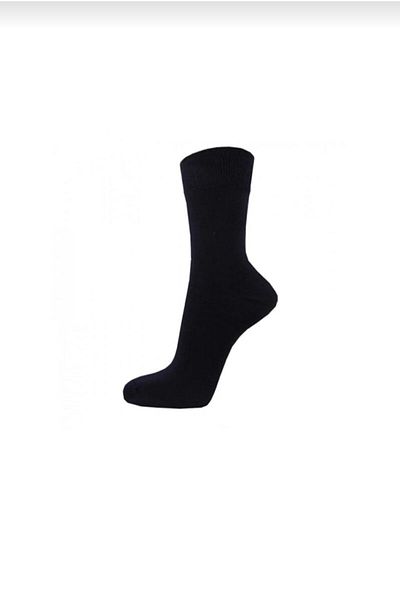 SOCKSHION 10 броя черни класически памучни чорапи до глезена