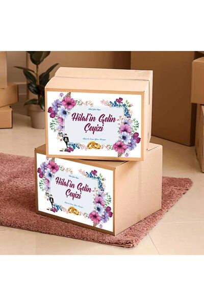 HAN Etiket Çeyiz Etiketi 48 - Kendinden Yapışkanlı - (20'li Paket).