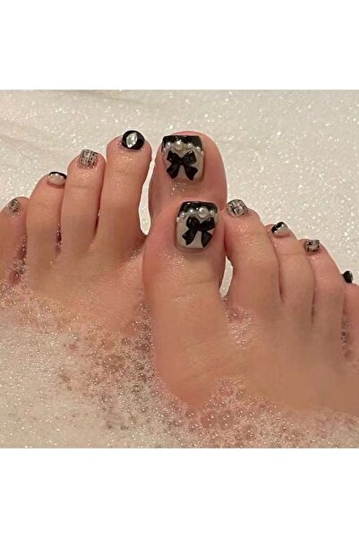 Beauty Box French Bow Kolay Hazır Ayak Takma Tırnak Seti 24'lü