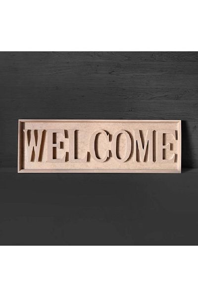 Altınyapı Hobi Market WELCOME PANEL BOARD MDF