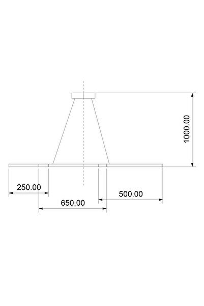 Pera Palovit / Sarkıt Avize / 90x70 Cm / Antrasit Gövde / 3 Renk Işık