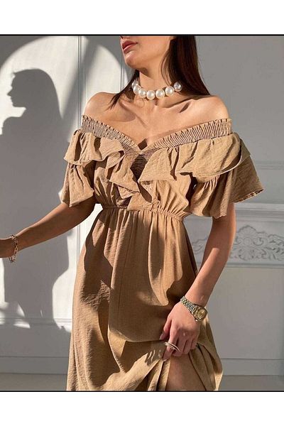 Kese Pijama Rochie cu mâneci cu volan