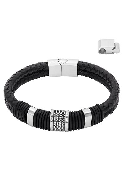 Heideman Herrenarmband Lederarmband Kian casual