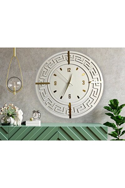 Genel Markalar Dekoratif Ahşap Duvar Saati, Duvar Saati, Ahşap Saat, Wall Clo...