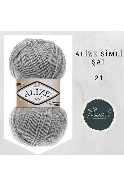 Alize Σάλι Glitter Πλεκτό Κλωστή (Μονό) 100 Γρ. 460 Μ. Κλασικό νήμα πλεξίματος, ζακέτα, μποτάκια, πουλόβερ, νήμα πλεξίματος γιλέκου