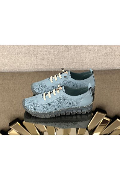 STOKS SHOES STORE Kadın Hakiki Deri Anatomic Tam Ortopedik Jel Taban Lazerli Günlük Rahat Kadın Anne Ayakkabı