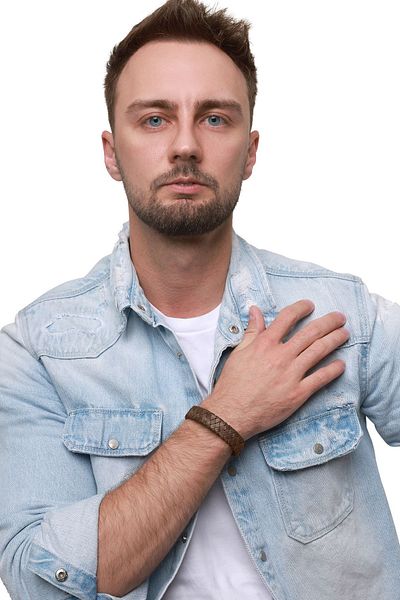Heideman Herrenarmband Lederarmband Keno casual