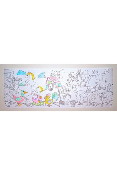 Paste Notes Yapışkanlı Boyama Desenli Rulo 29 Cm / 3 Metre