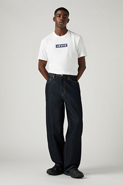 Levi's Men's White T-Shirt - Regular Print, Relaxed Fit, Tee Pad, Size XL 16143-1520_Ss