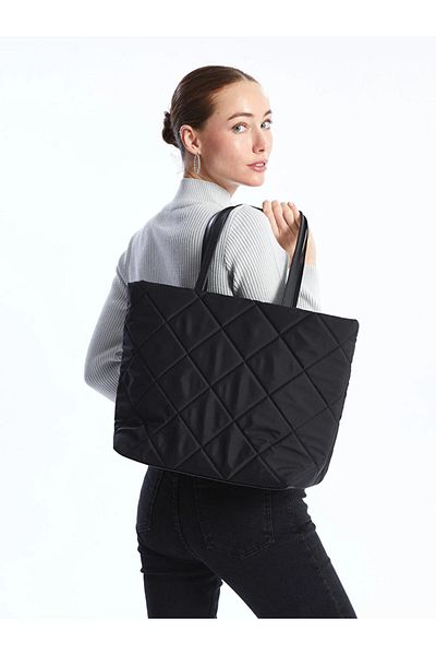 LC Waikiki ACCESORII LCW Geantă de damă matlasată cu model