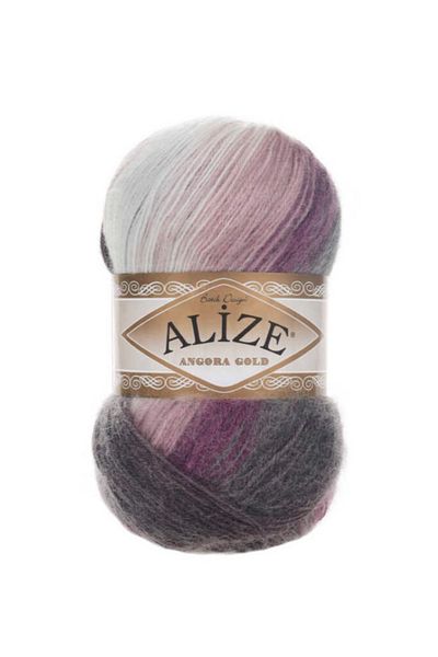 Alize Angora Gold Batik Knitting Thread 5 Pieces Smart No 1986