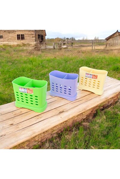 Metler 2 Bölmeli Renkli Kaşıklık  Tezgah Üstü Kaşık Kaşıklık 2 Bölmeli, Kalem...