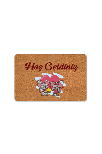 M&H Quality Bine ați venit Mop cu glugă imprimat digital - Ușă interioară și ...