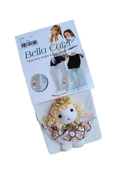 Bella Calze Girl's Thin Pantyhose with Accessories