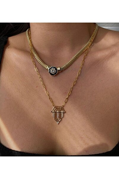 stainles steel مجموعة قلادة سيريناي ليلى - مجموعة فولاذية