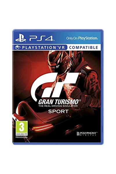 Polyphony Digital Gran Turismo Sport (1) Tek Cd ? Türkçe Menü Ps4 Oyun