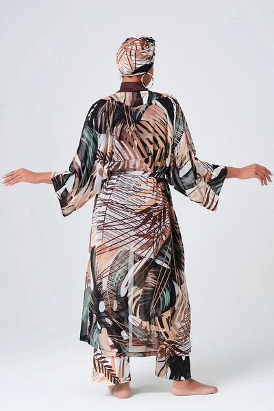 ALFASA Tulle Saw Pareo - Shawl Patterned